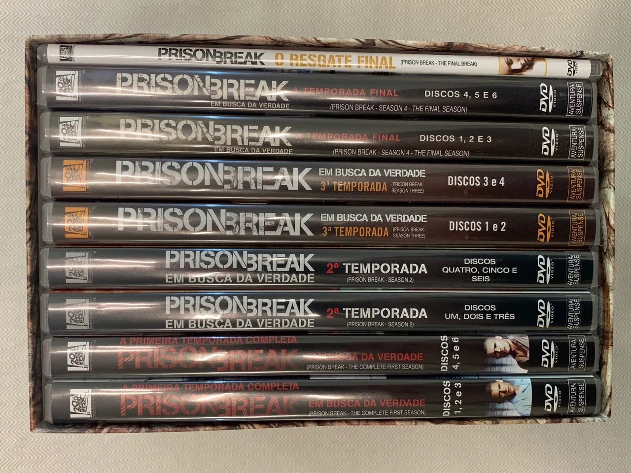 Box Prison Break Série Completa 23 discos + O Resgate Final - Foto 3