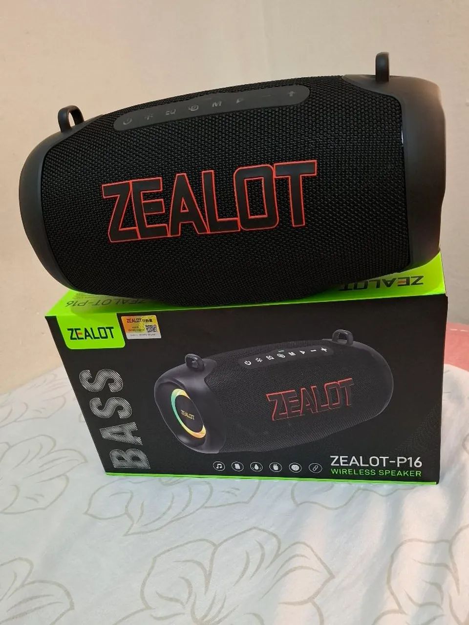 Caixa de som Bluetooth zealot 60w - Foto 2
