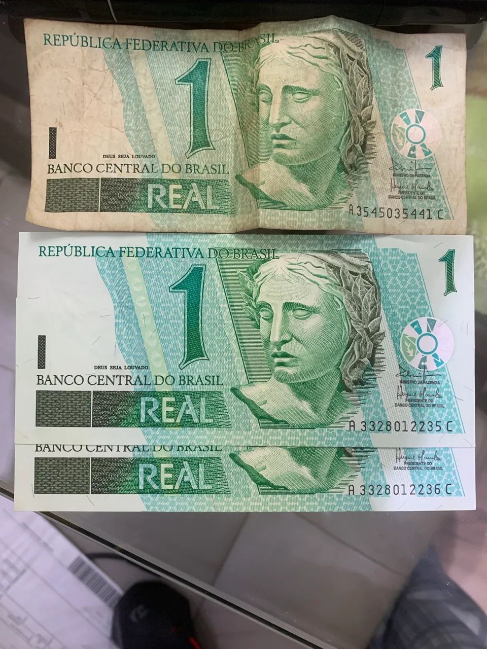 Cédula de R$1,00