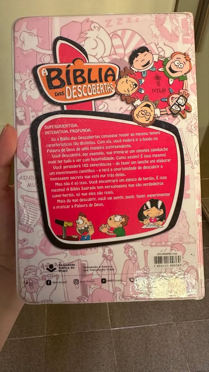 Bíblia das descobertas menina - Livros e revistas - Veredas (Brazlândia ...