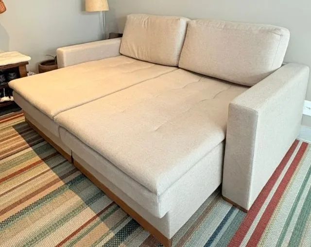 Sofá de linho com Chaise - Foto 5