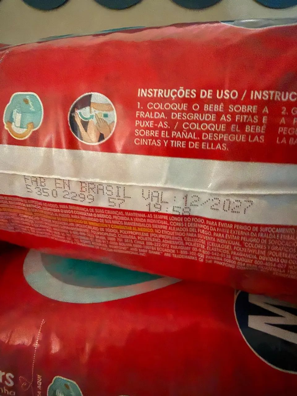Fraldas Pampers M super sequinha  - Foto 4
