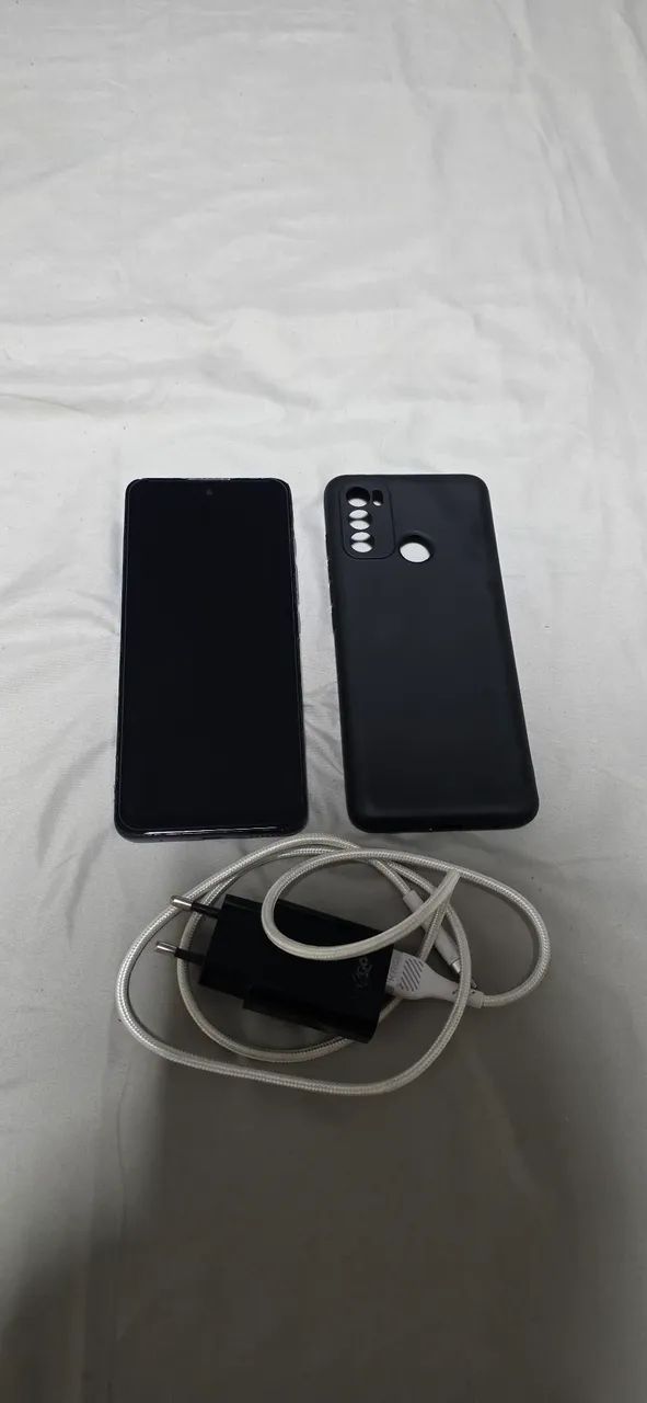VENDO CELULAR MOTOROLA MOTO G60 AZUL COMPLETO FUNCIONANDO PERFEITAMENTE  - Foto 5