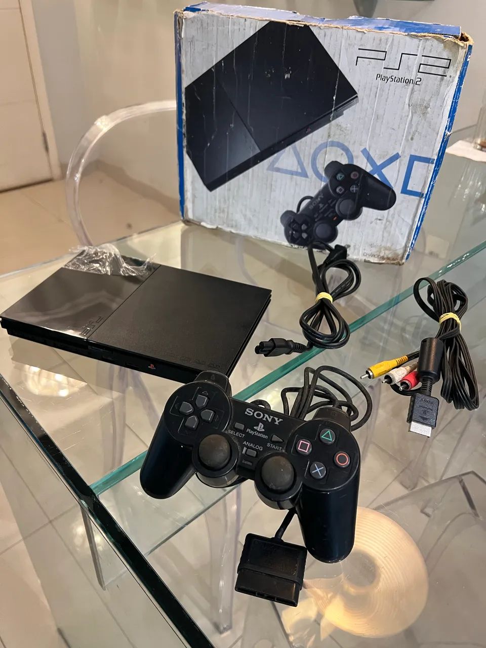 Playstation 2 desbloqueado e lendo 