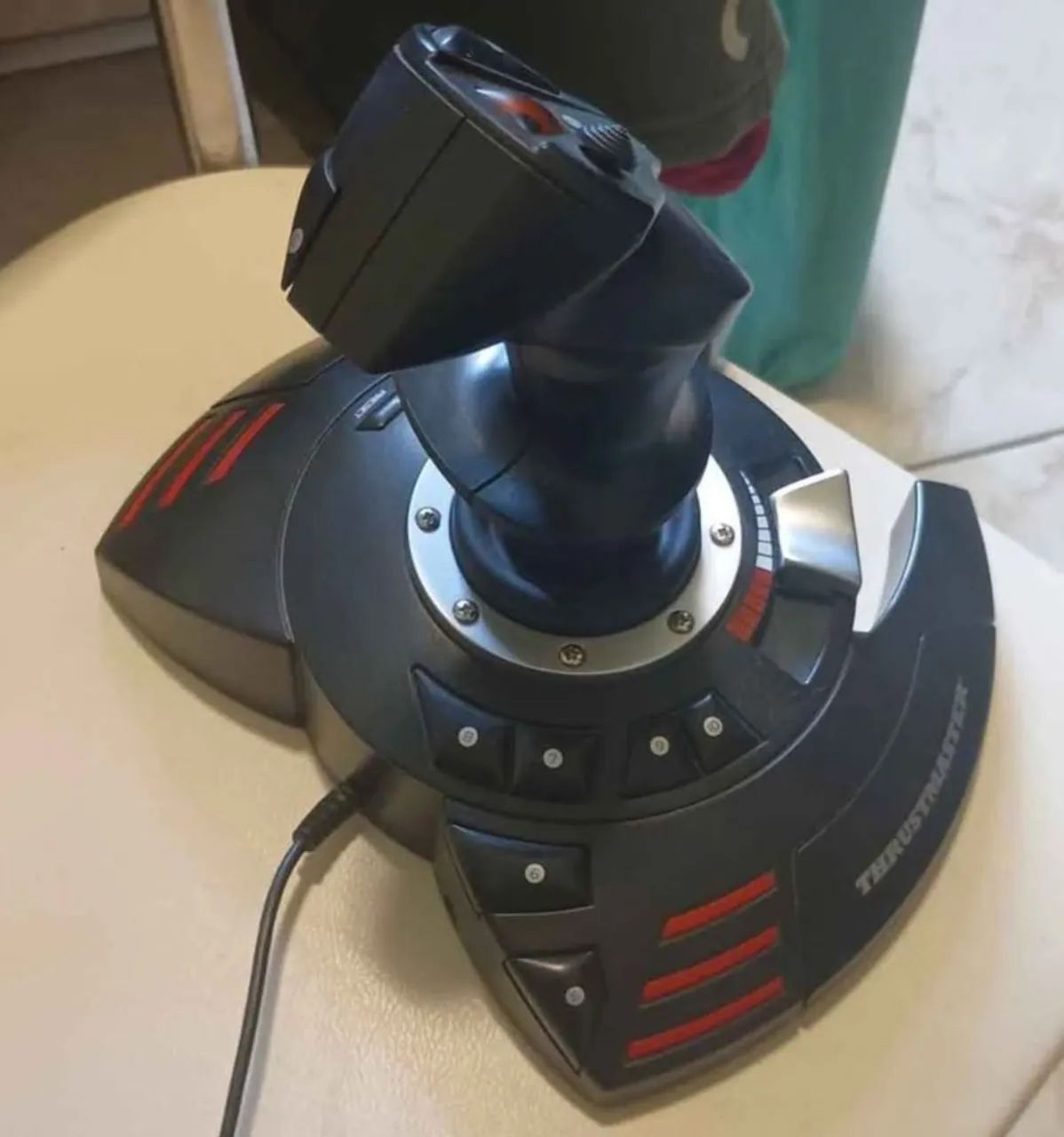 Simulador de voo thrustmaster p/pc - Foto 3