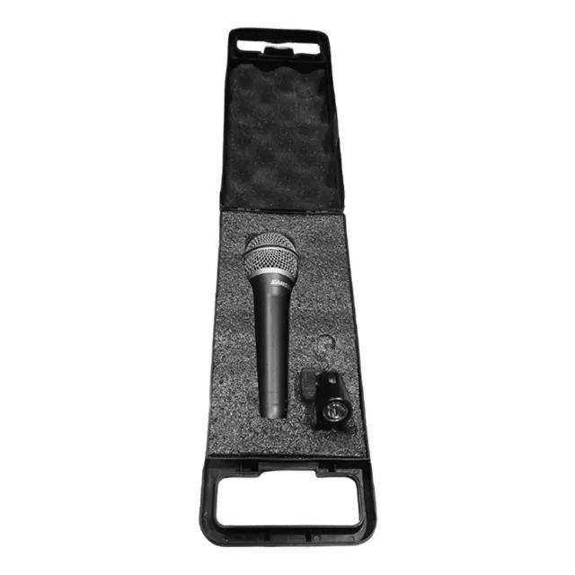 Microfone Dinâmico Supercardioide Neodímio Samson Q7 Preto - Foto 2