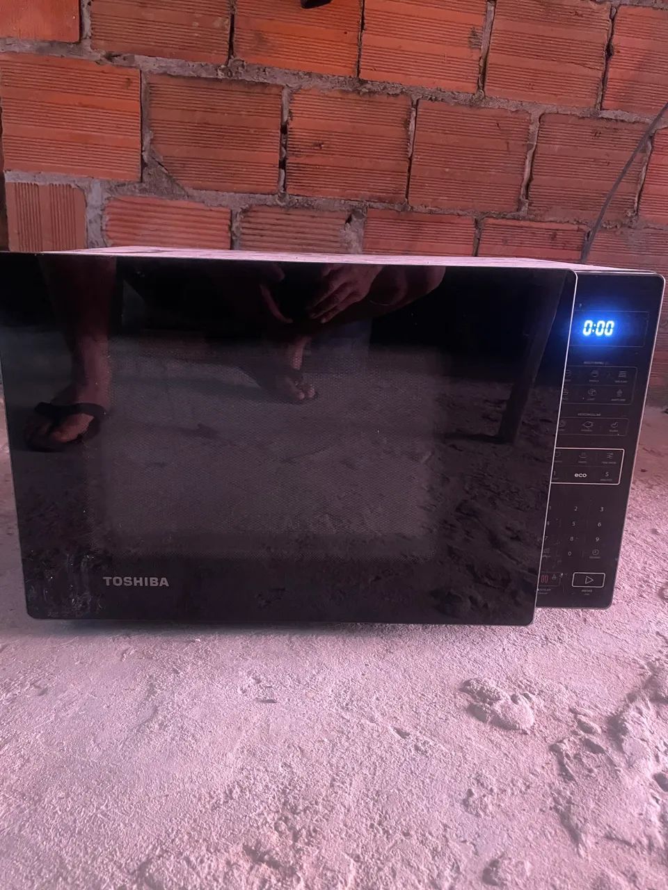Microondas Toshiba touchscreen