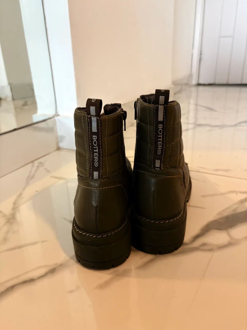 Bota bottero coturno verde militar  - Foto 2