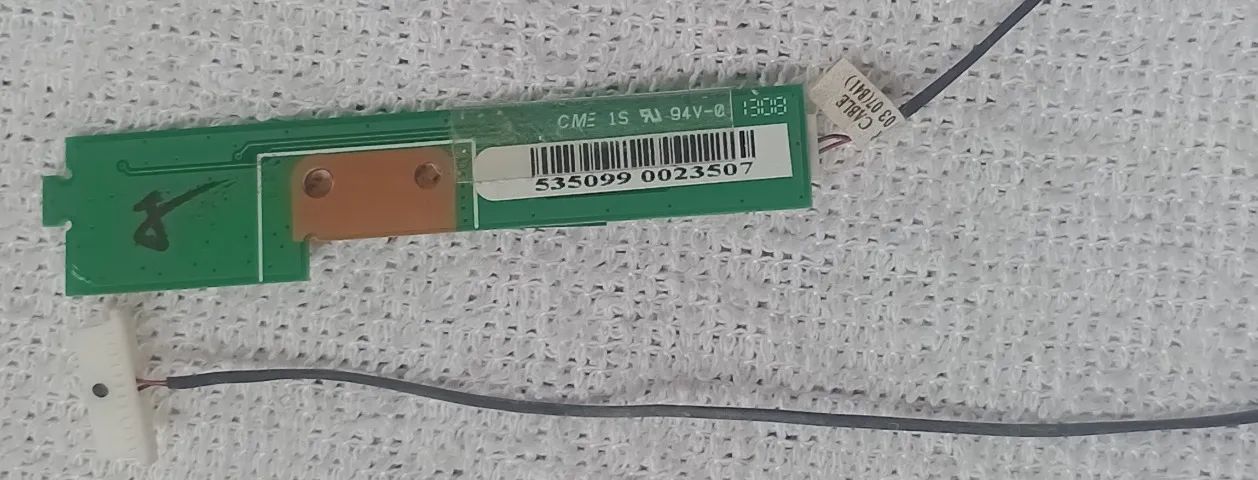placa do botão power notebook sti 1401