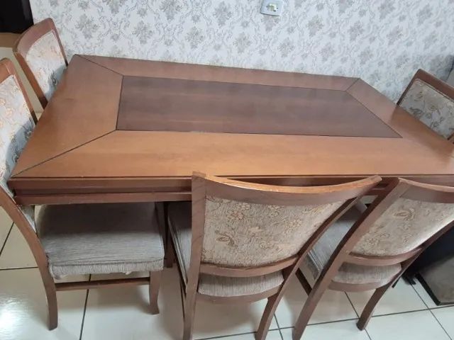 Mesa de Jantar 6 cadeiras