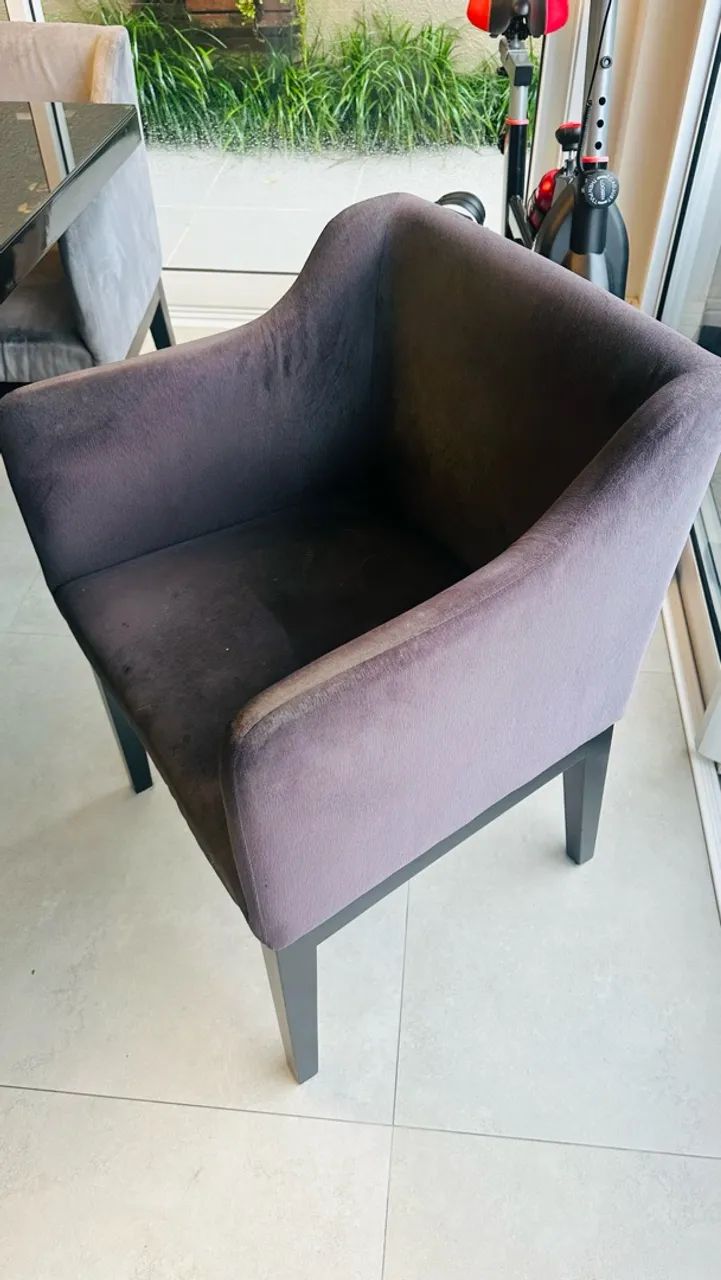 Poltronas mesa de jantar - 12 unidades  - Foto 2