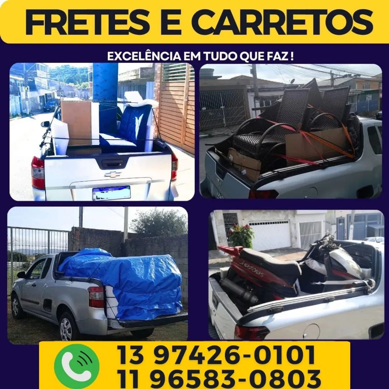 Carretos em praia grande, fretes e pequenas mudanças . São Paulo e Baixada Santista.  - Foto 6