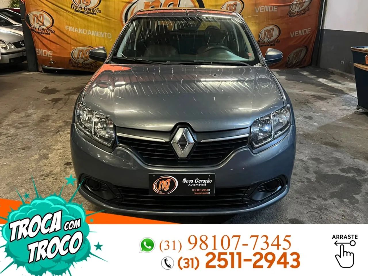 Renault Logan Expression Flex 1.0 12V 4P 2018 - Foto 2