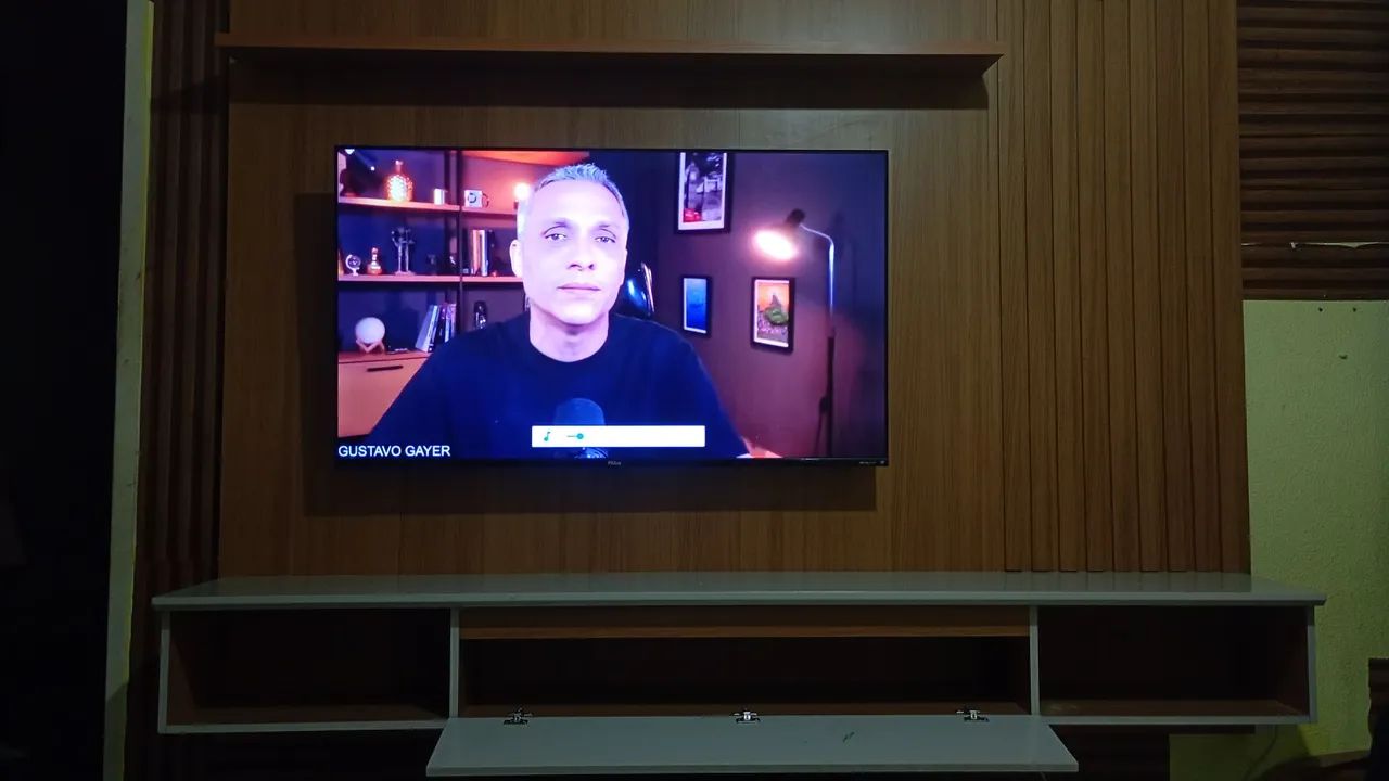 Painel de tv  ripado - Foto 3