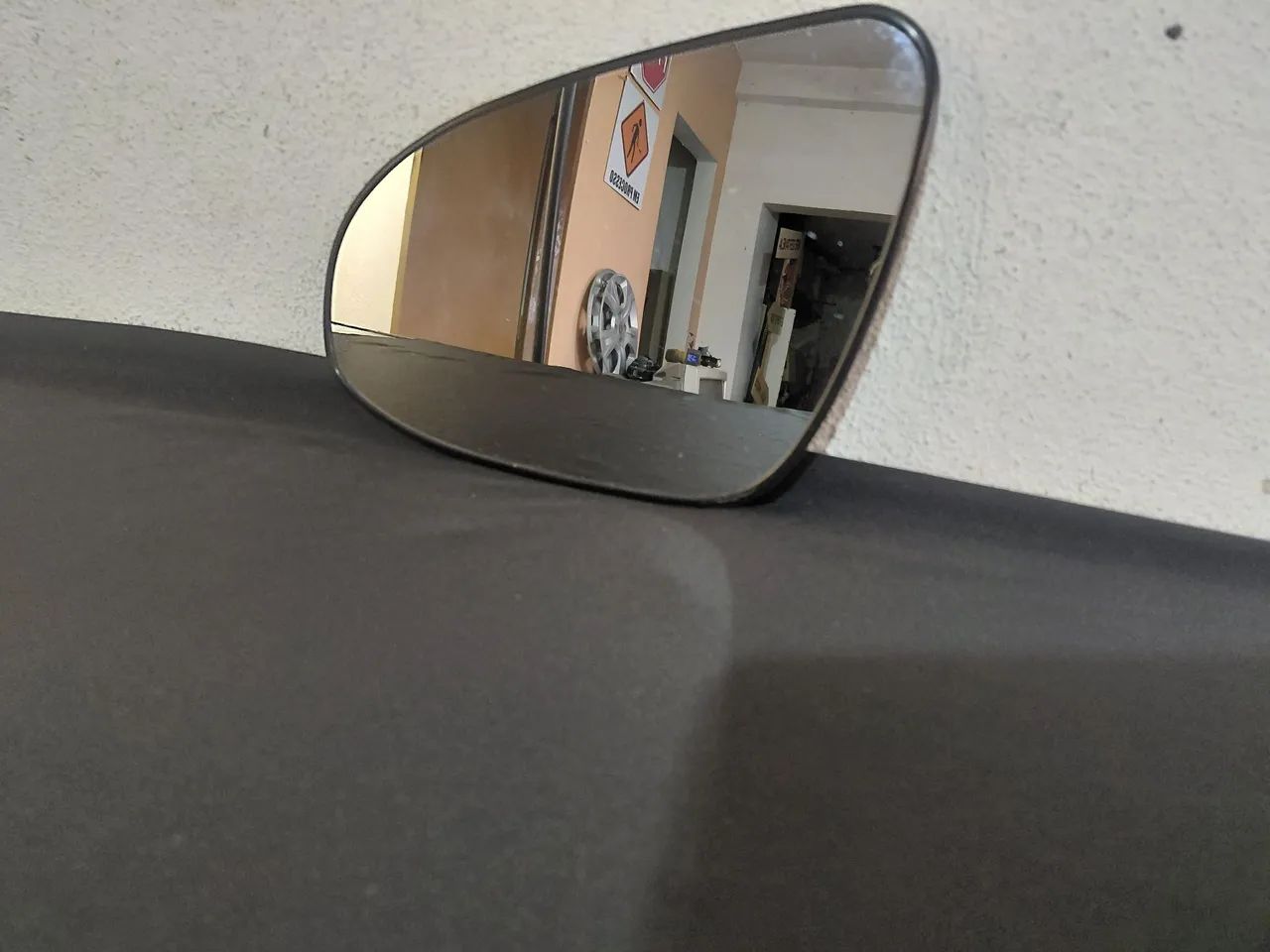 Vidro retrovisor Yaris esquerdo original  - Foto 3