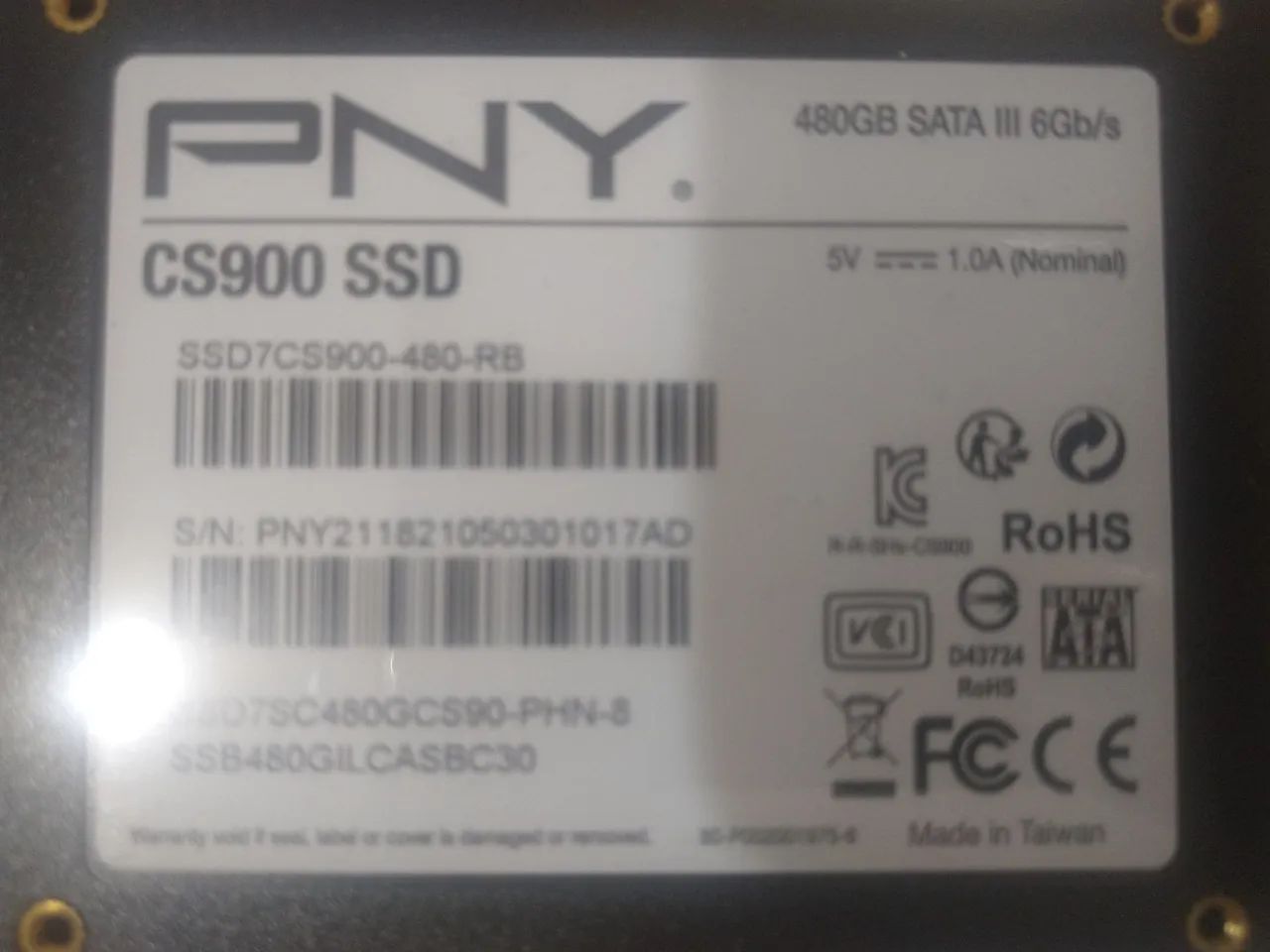 SSD PNY 480 GB SATA  - Foto 2