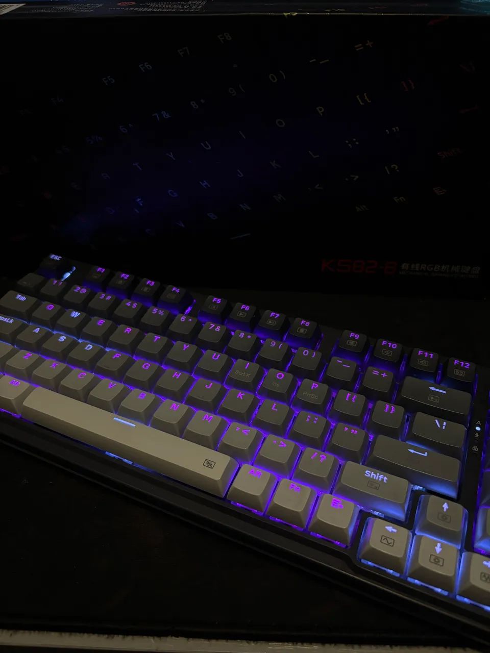 Teclado Redragon KS82-B