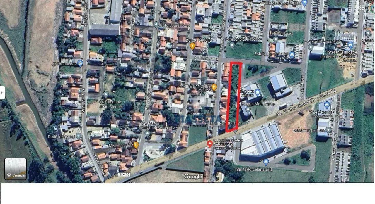 Terreno com 3 frentes e 1 esquina, sendo ideal para comércio ou indústria - Foto 4