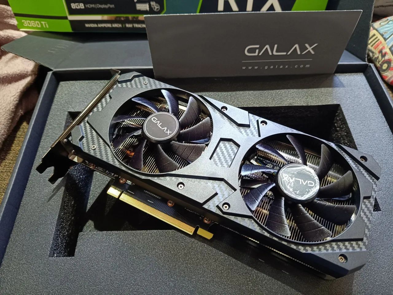 Placa Galax RTX 3060 TI 8gb - Foto 3