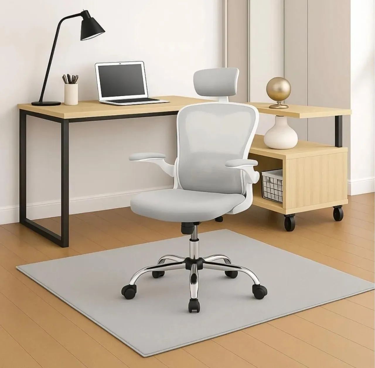 Cadeira ergonômica de escritório para trabalhar e estudar - Foto 3