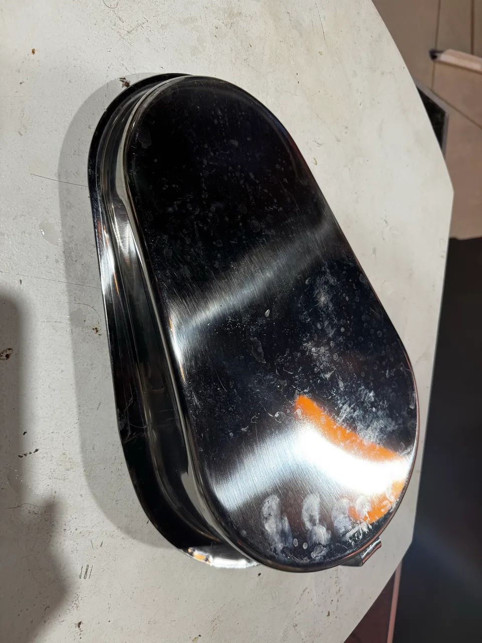 Comadre hospitalar de inox nunca usada - Foto 4