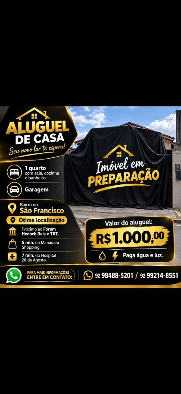 Alugo 1 casa sao francisco  - Foto 3