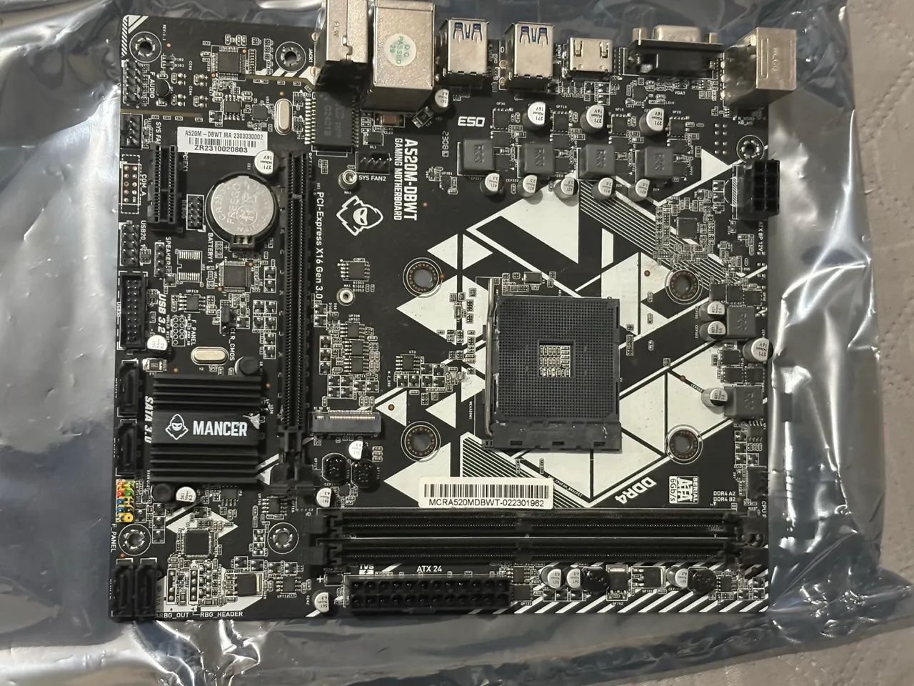 Placa mãe Mancer A520M DDR4