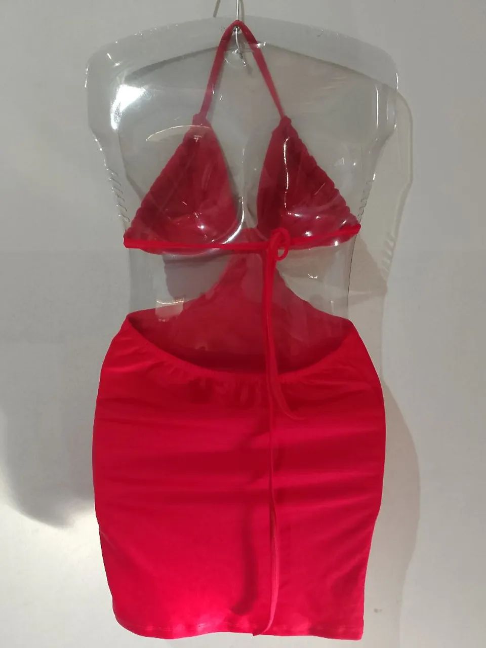 Vestido vermelho adulto  - Foto 2