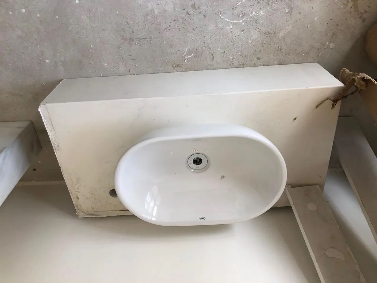 Pia + bancada lavabo