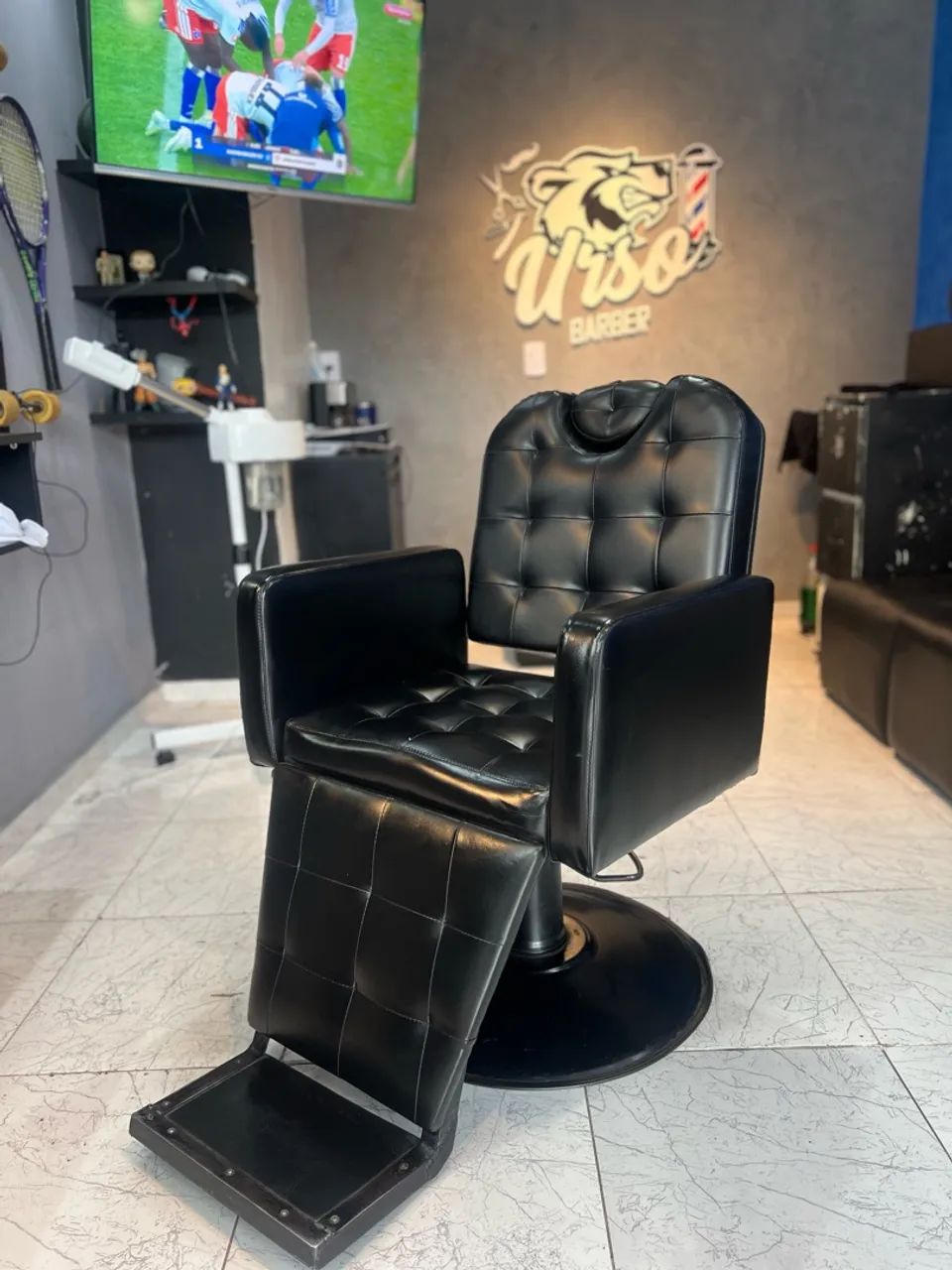 Cadeira de barbeiro 