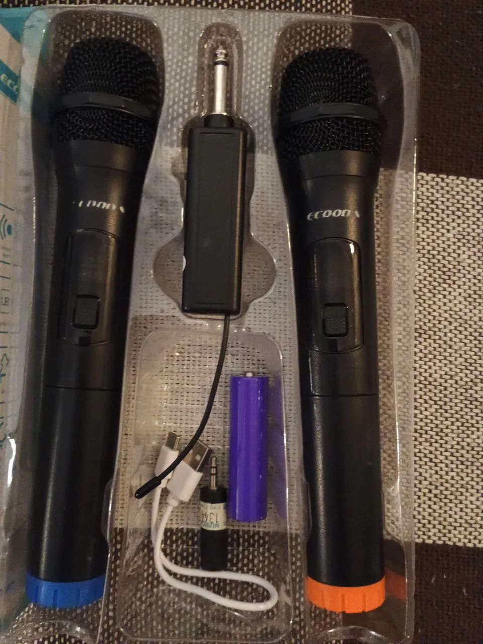 2 Microfones sem fio. - Foto 3