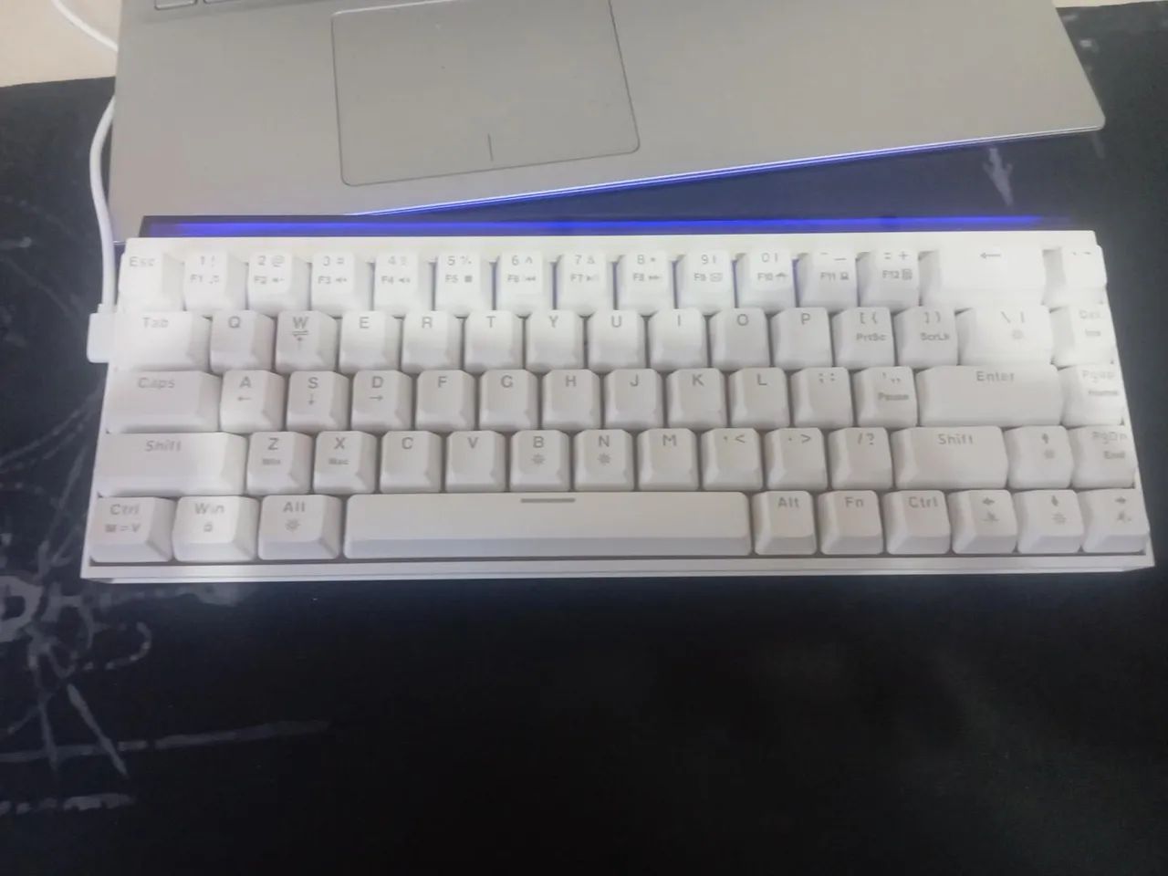 Teclado mecânico ajazz NK68 