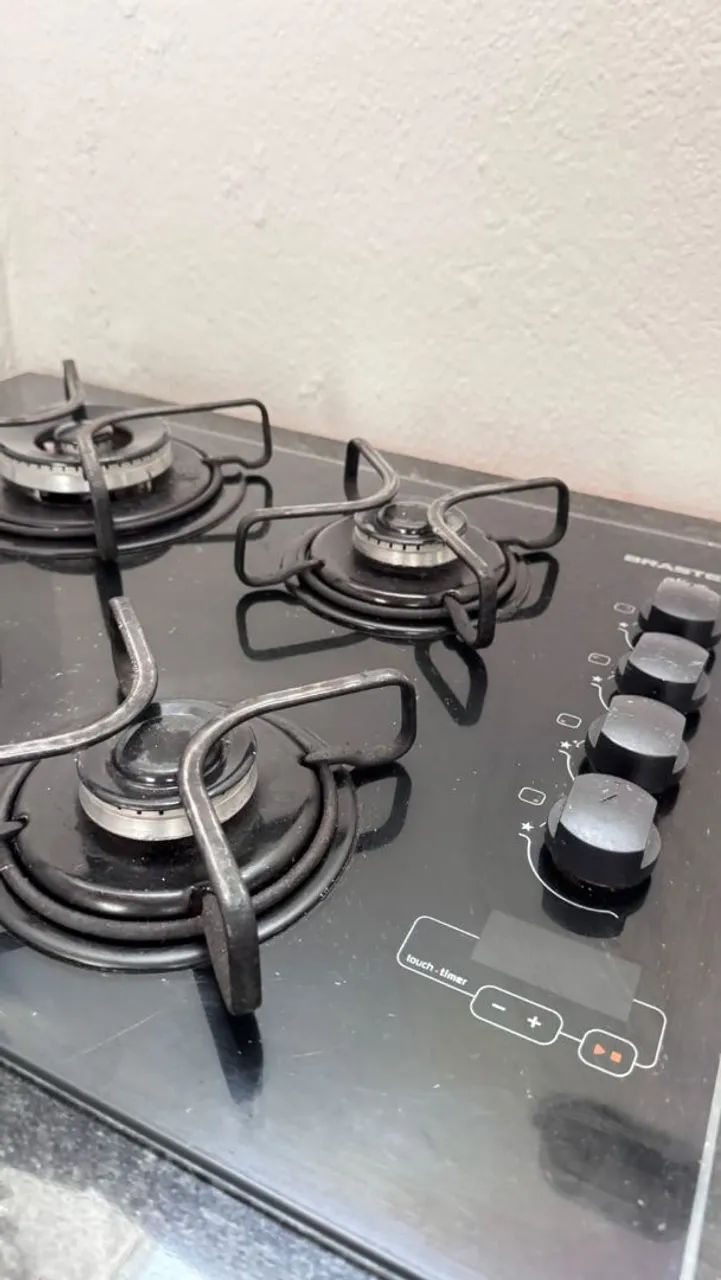 Cooktop com pedra e móvel  - Foto 2