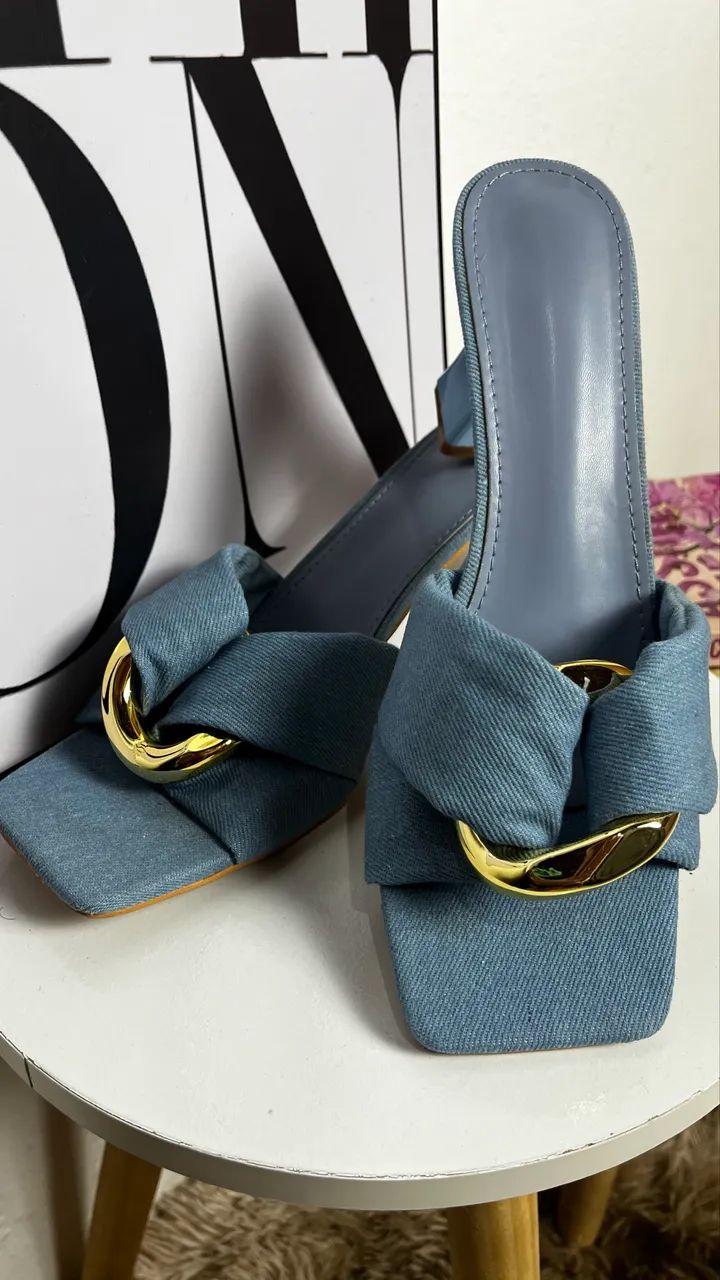 Salto Alto Azul | SHEIN - Foto 3