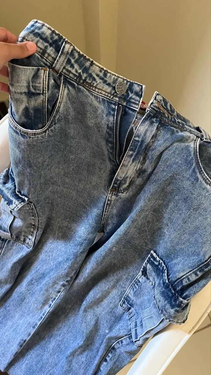 Calça cargo unissex  - Foto 3