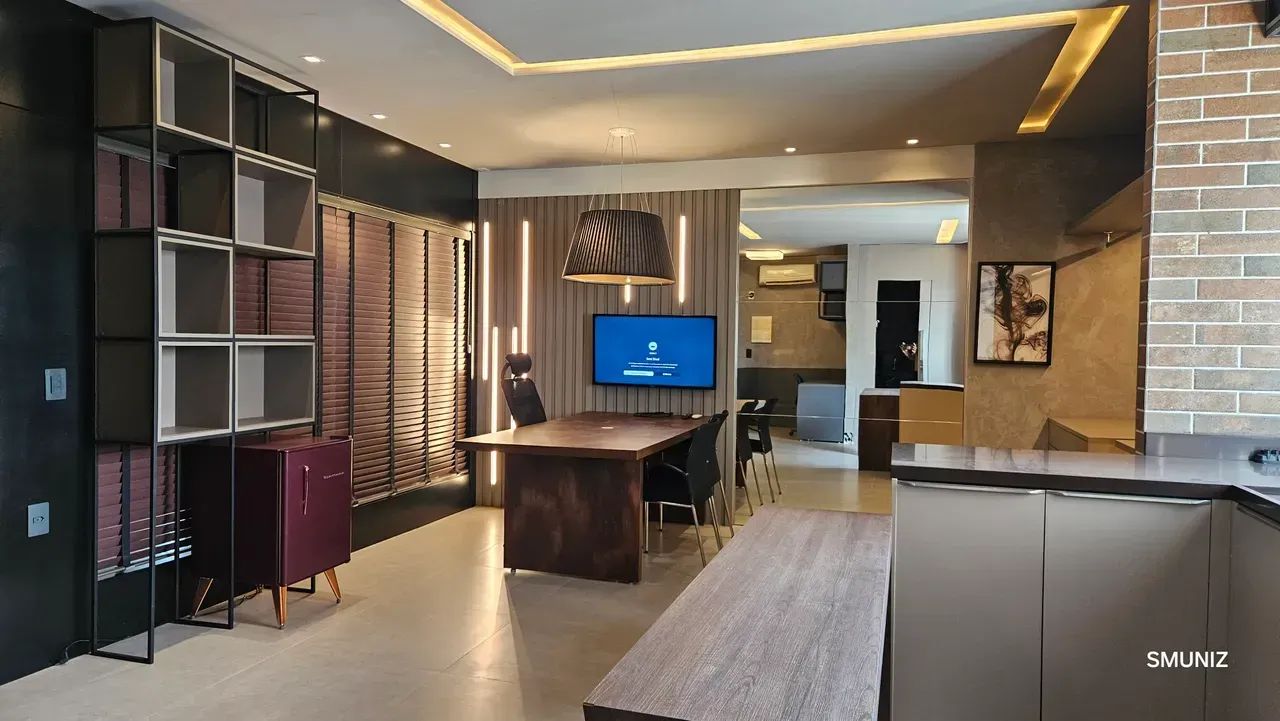 Sala Comercial totalmente mobiliada