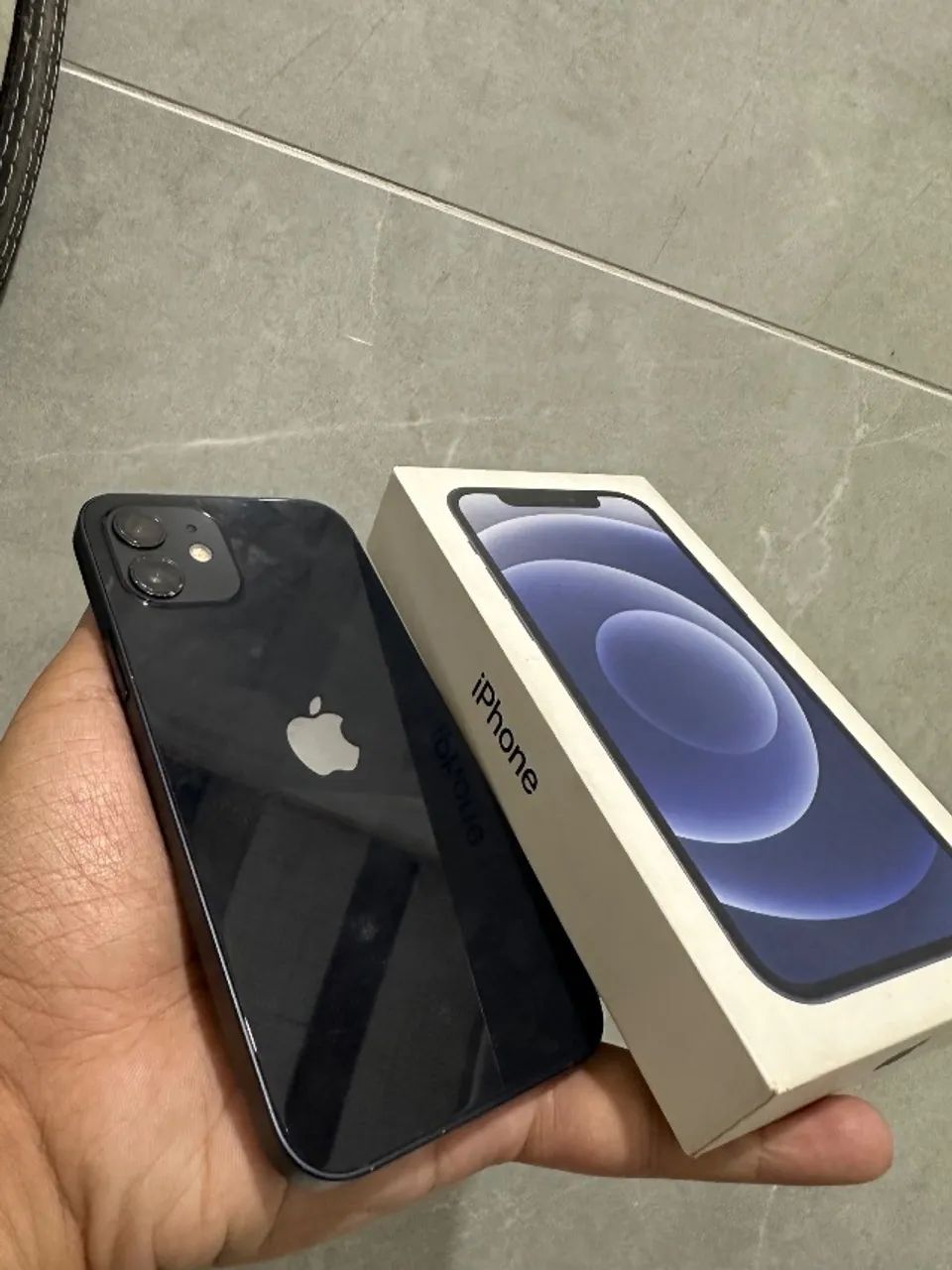iPhone 12 - impecável com caixa e nf - Foto 2