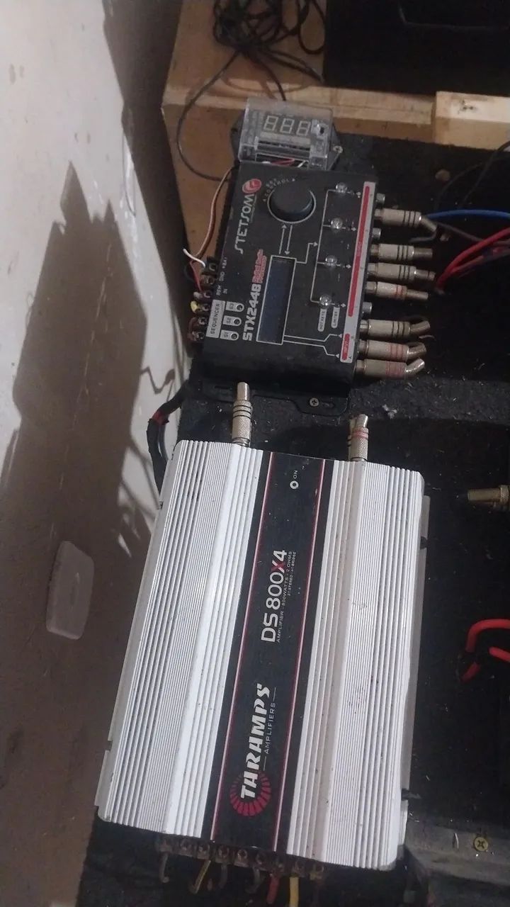 Som completão só pegar e tocar com mesa de 3 canais - Foto 5