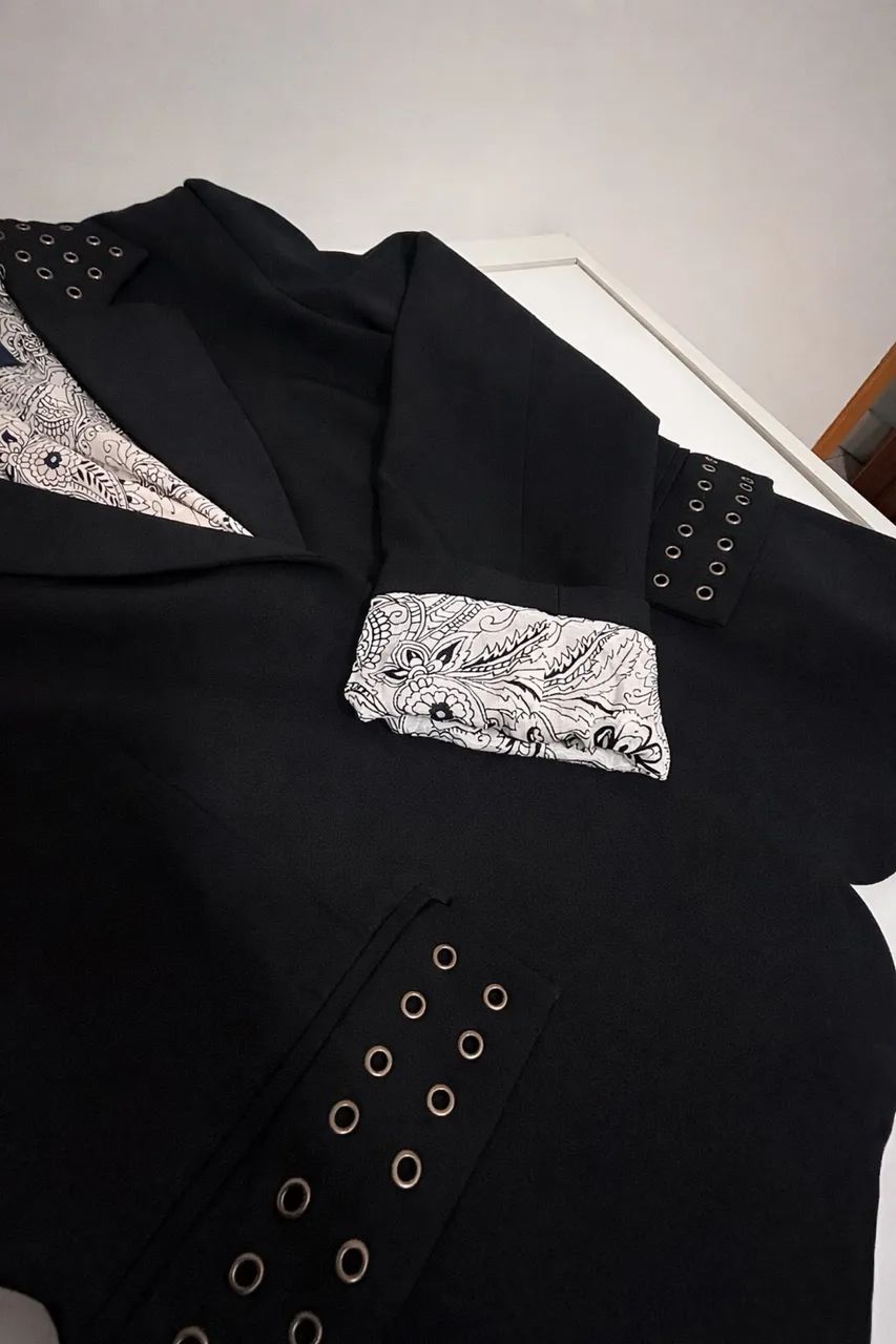 Blazer preto feminino  - Foto 2