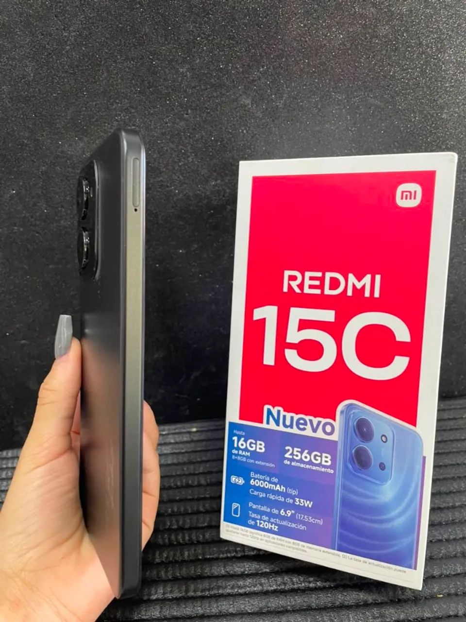 REDMI 15C PRETO 256GB - Foto 2