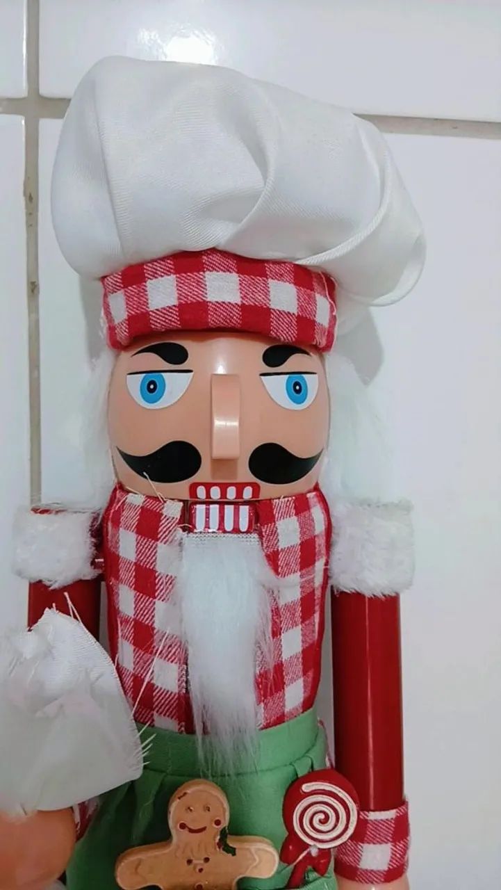 BONECO QUEBRA NOZES NATALINO  - Foto 3