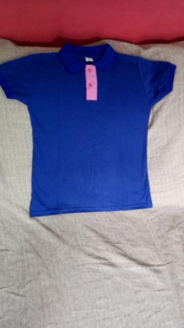 Camisas polo masculina e feminina - Foto 3