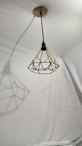 Lustre aramado industrial - Foto 6