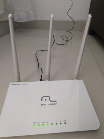Roteador Wireless 3 Antenas Multilaser Barato! - Foto 4