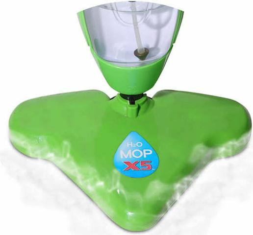 Limpador a vapor h2o mop 5x polishop semi novo - Foto 2