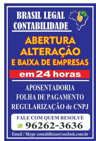 Sociedade Unipessoal - Abra sua empresa conosco - Plantão no WhatsApp