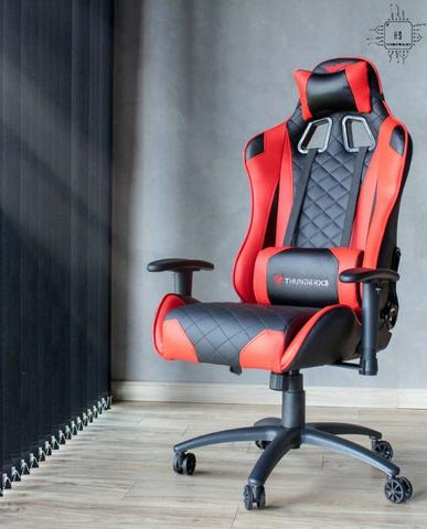 Cadeira Gamer Thunderx3 TGC 12 - Vermelha - Foto 2