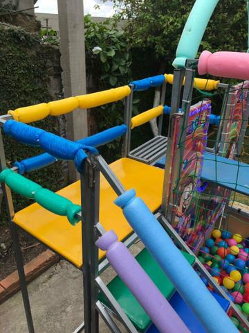 Aluguel de brinquedos,cama elástica/piscina de bolinhas - Foto 2