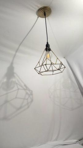 Lustre aramado industrial - Foto 4