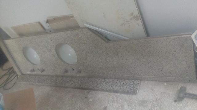 Pia de banheiro com duas cubas - Foto 3